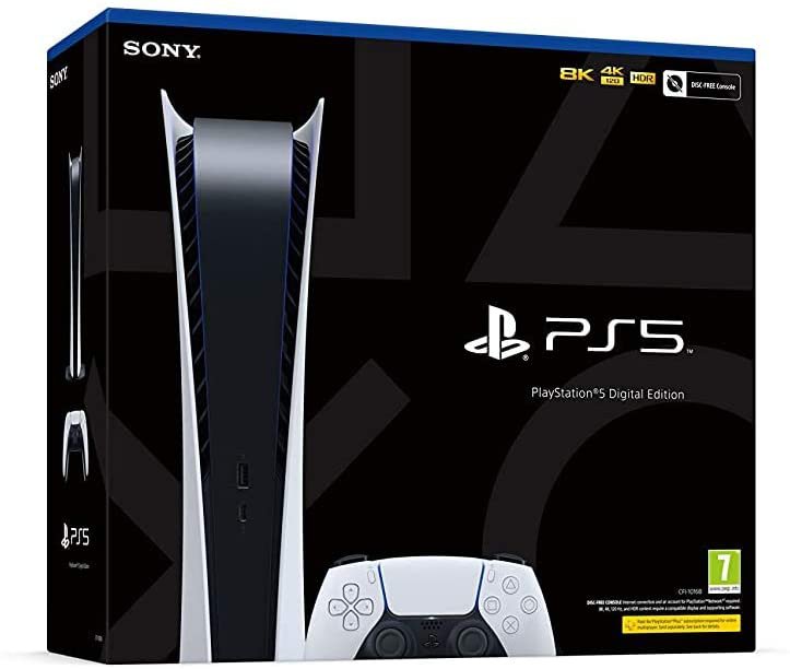 Sony PlayStation 5 Digital Edition 825GB [Naudotas]