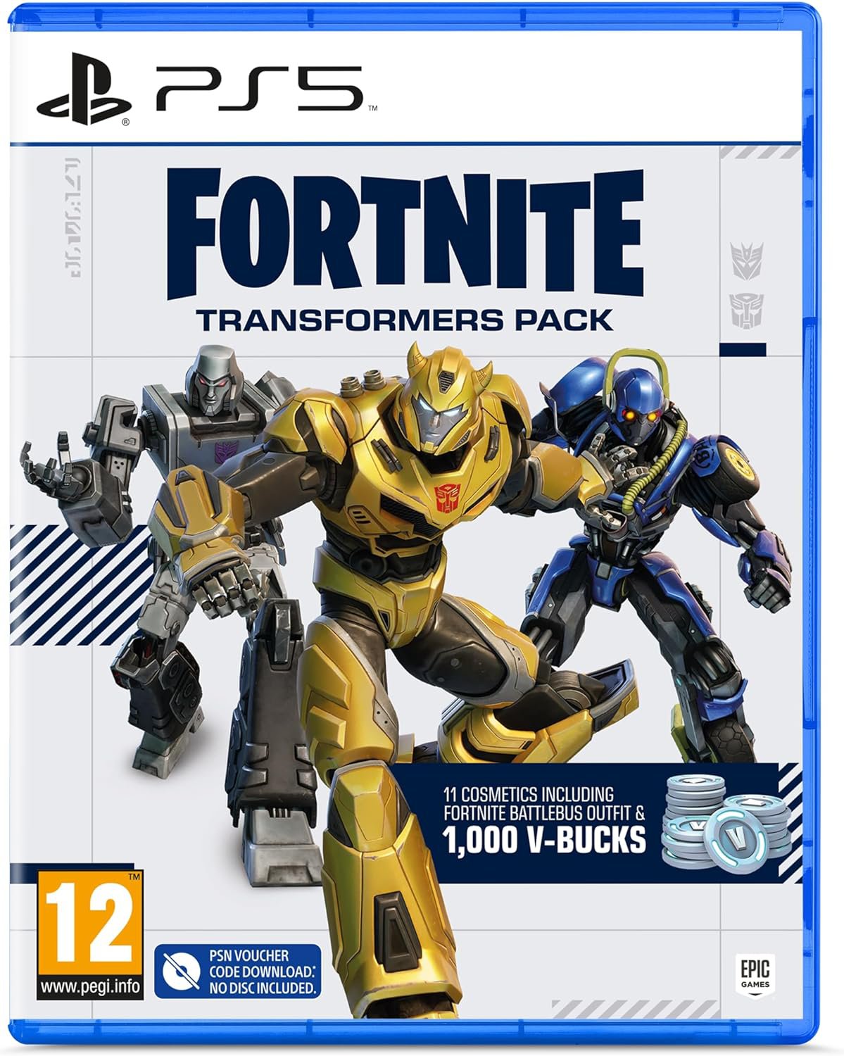 Fortnite Transformers Pack (Dėžutėje kodas) PS5