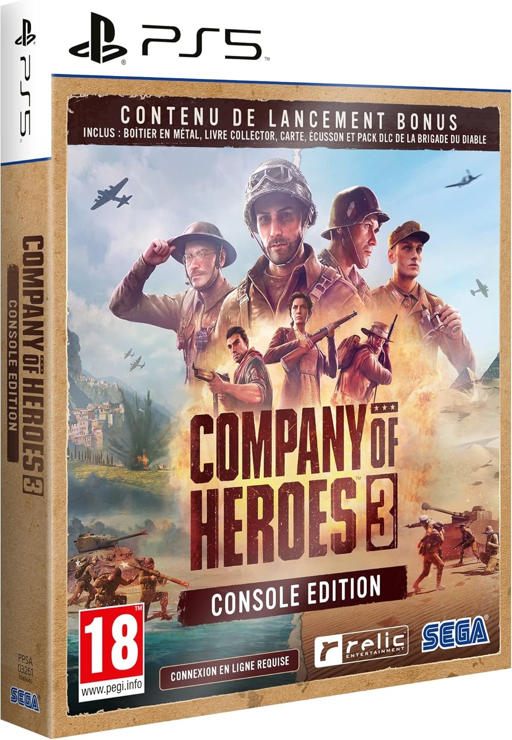 Company of Heroes 3 Steelbook edition PS5