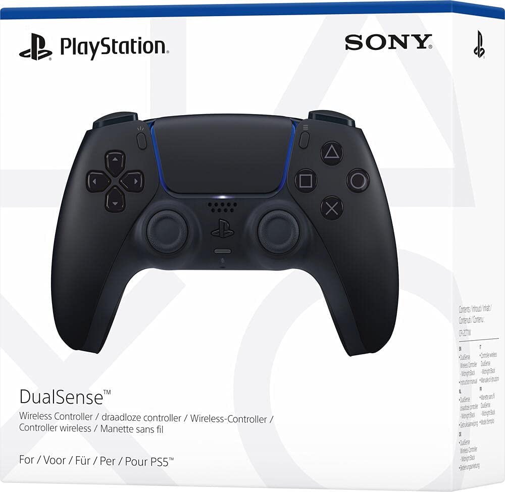 Pultelis PS5 DualSense belaidis Midnight Black