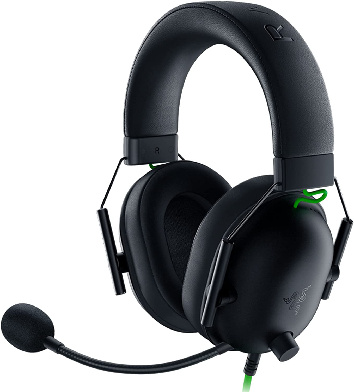 Ausinės Razer BlackShark V2 X laidinės su 3,5 mm kištuku PC / PS4 / PS5 / Xbox One / Series S/X