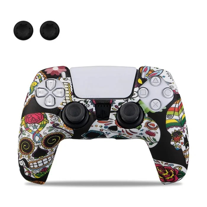 Silikoninė apsauga PS5 dualsense pulteliui Dia de los muertos