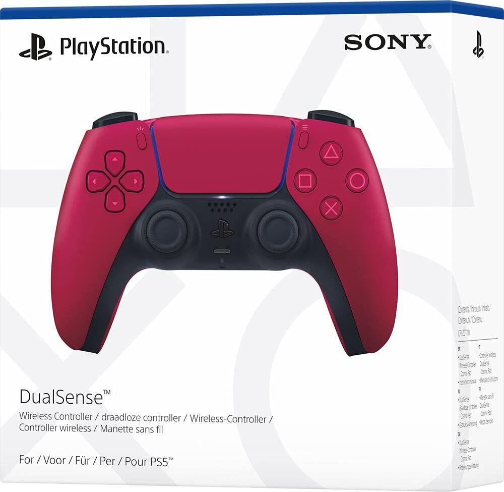 Pultelis PS5 DualSense belaidis Cosmic Red