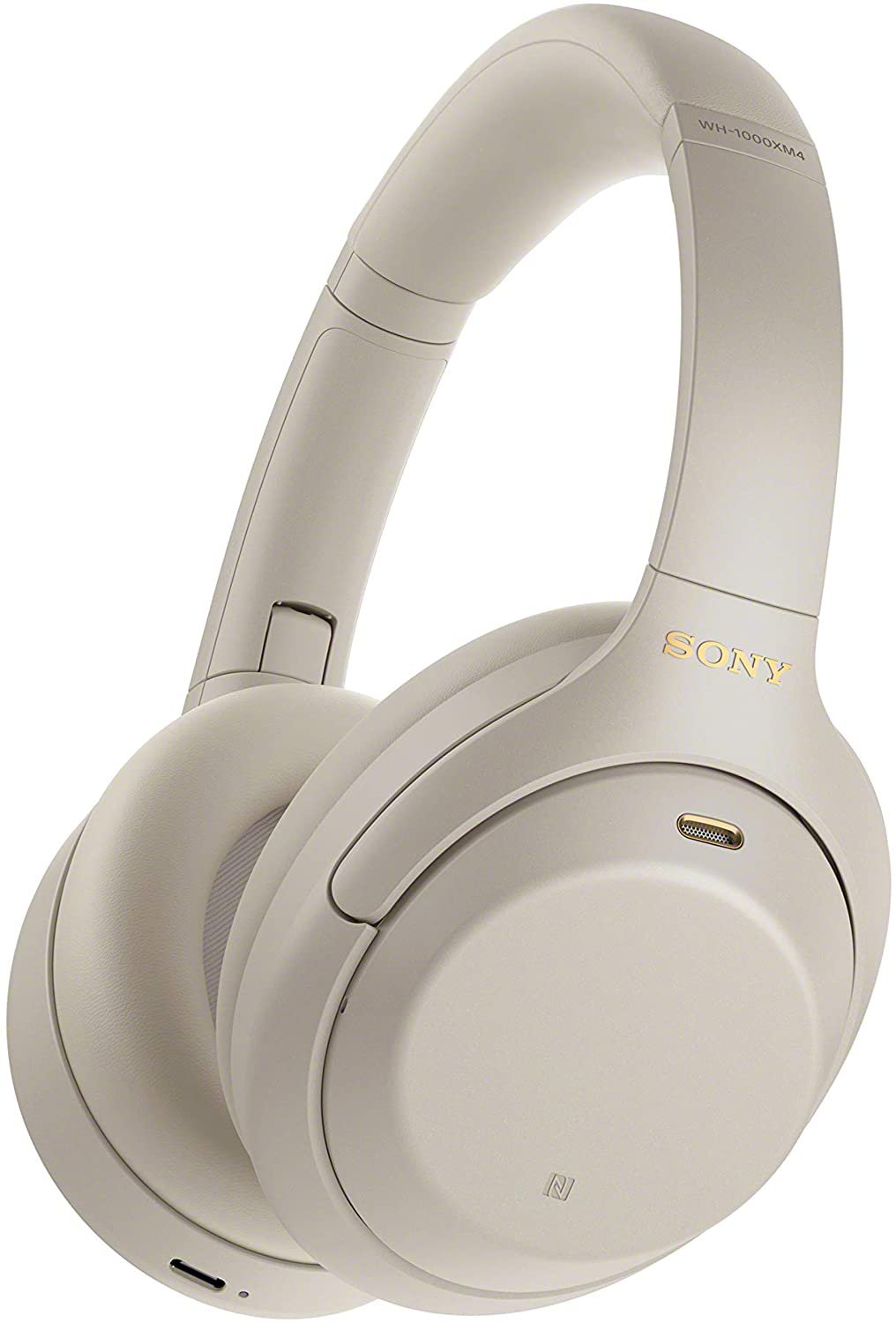 Sony WH-1000XM4 triukšmą slopinančios belaidės ausinės, sidabrinės