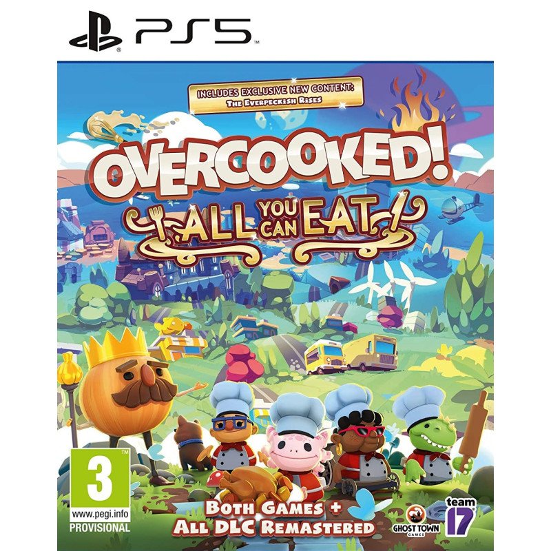 OVERCOOKED: ALL YOU CAN EAT PS5 NAUJAS