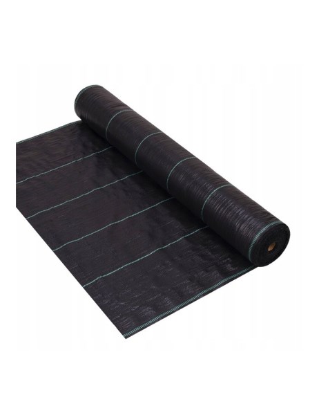 Agrotekstilė juoda 1,6 x 100 m 94 g/m²