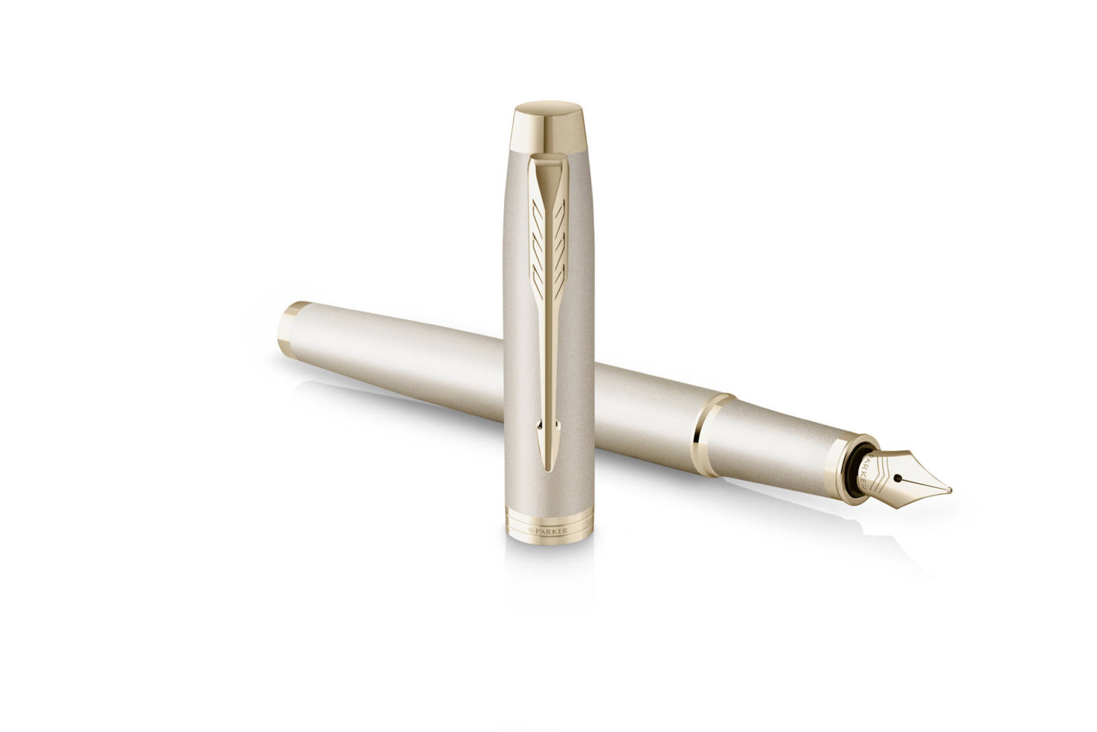 Plunksnakotis Parker IM Professionals Monochrome Champagne (M) - 2172954