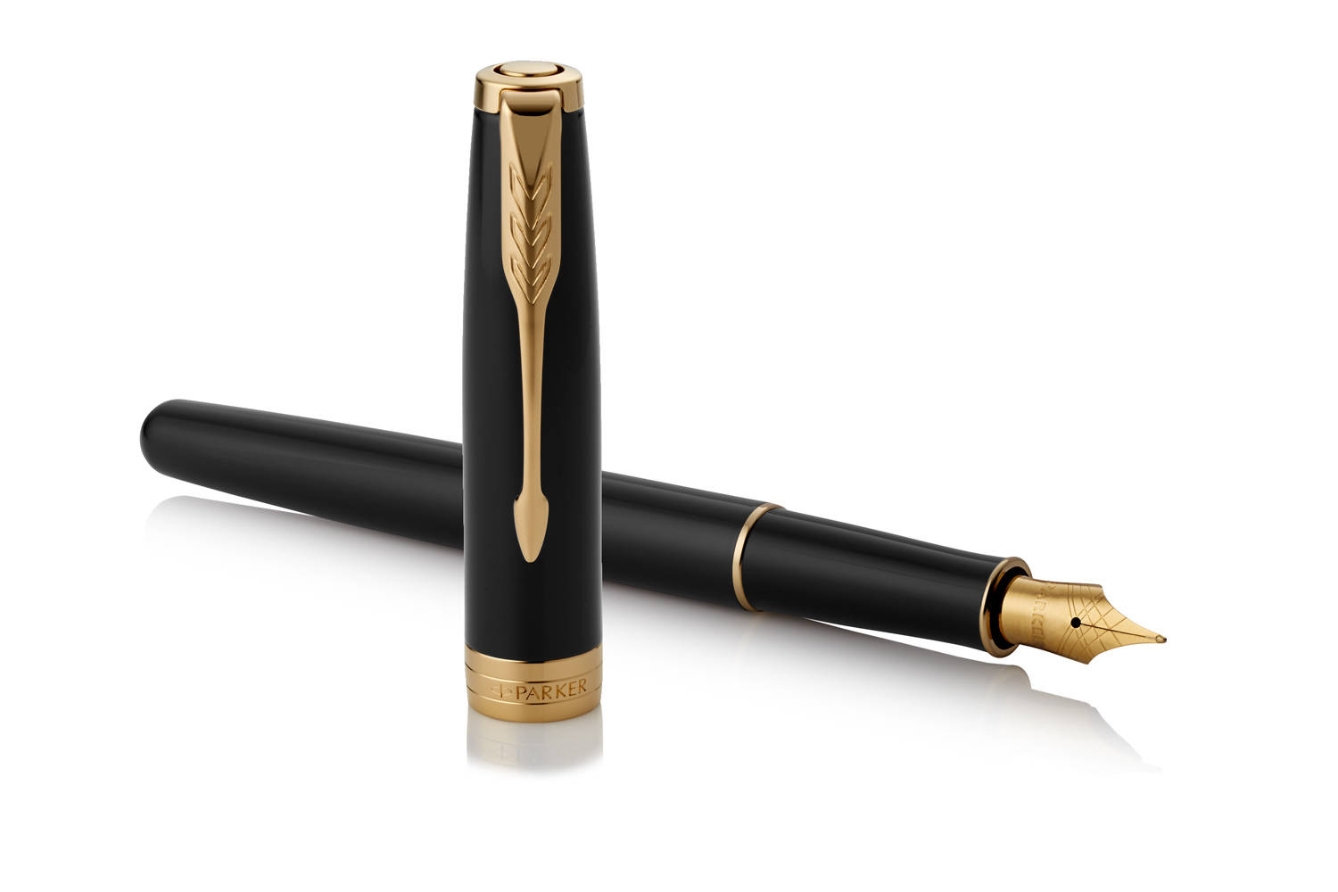 Plunksnakotis Parker Sonnet Black Lacquer GT (F) - 1931494