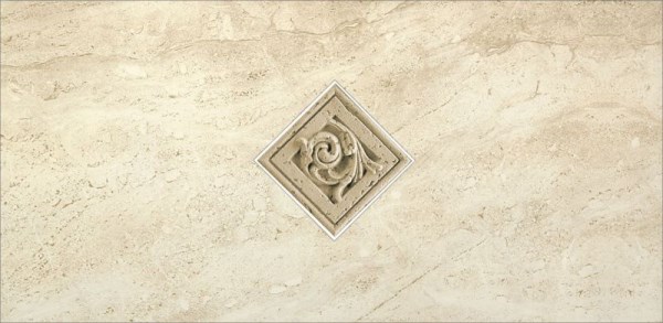 CERSANIT Plytelių keraminis dekoras SALONIKA CREAM 29 x 59,3 cm