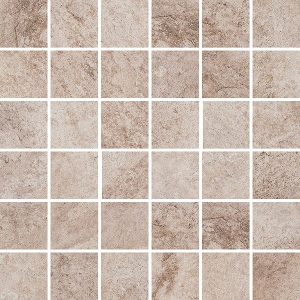 CERSANIT Plytelių keraminis dekoras mozaika HIMALAYA MOSAIC CREAM 29,7 x 29,7 cm