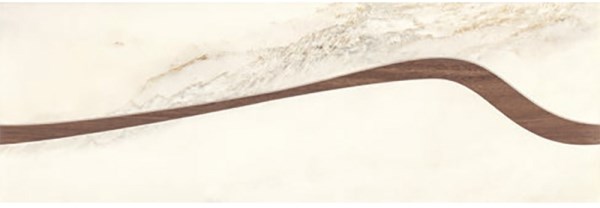 CERSANIT Plytelių keraminis dekoras CAR WHITE INS.ARROW 25 x 75 cm