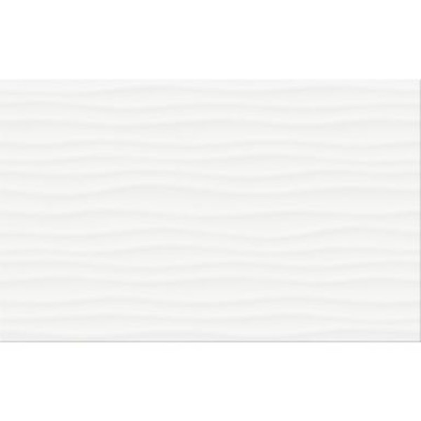 Plytelės sienų FROSTY WHITE ORGANIC STRUCTURE GLOSSY 25x40cm