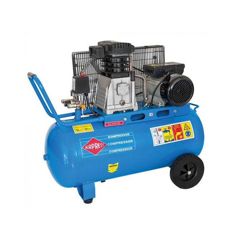36844-E AIRPRESS 90L kompresorius /HL340-90/ 340l/min, 2,2 kW