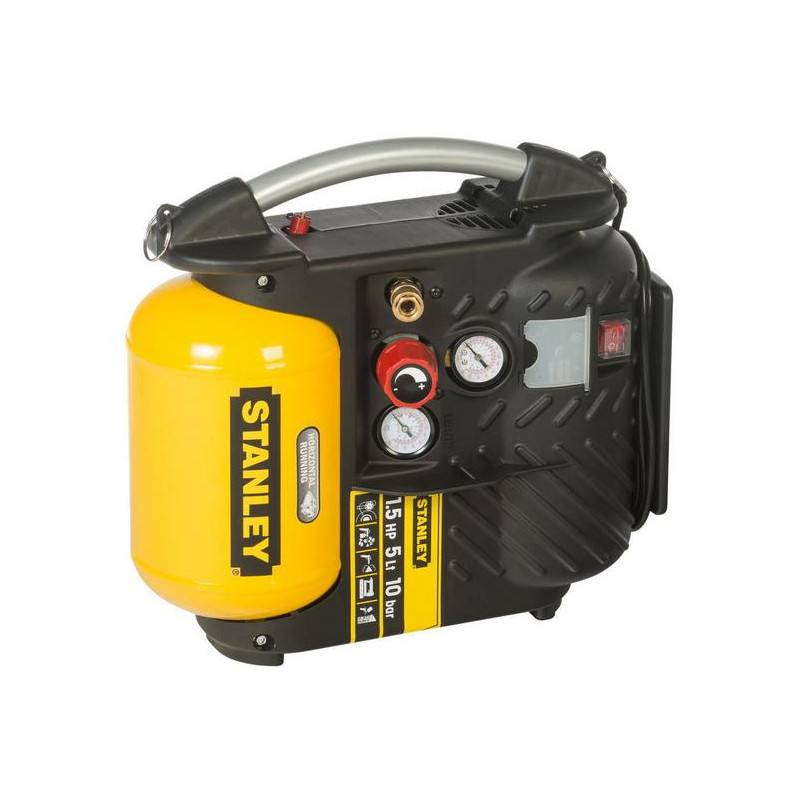 AIR-BOSS STANLEY KOMPRESORIUS BE ALYVOS. 5L PORTABILUS 180L/min. 10BAR