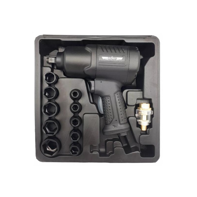 MA1907-Z10 ADLER 1/2" PNEUMATINIO PNEUMATINIO AKTUALIZATORIAUS veržliaraktis 1590Nm+NAS