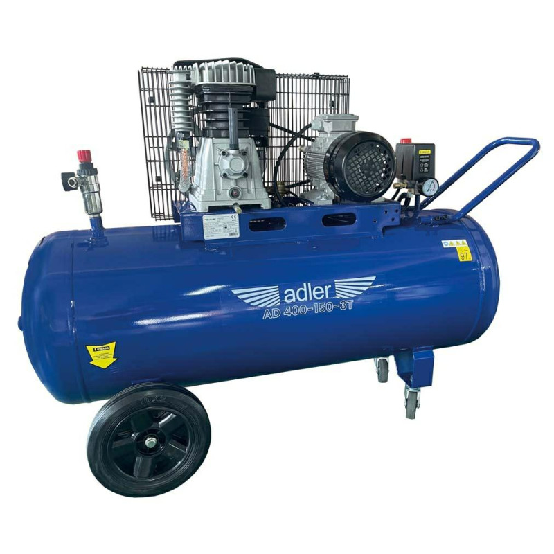 3634,4 ADLER 150l AD400-150-3T 400V kompresorius