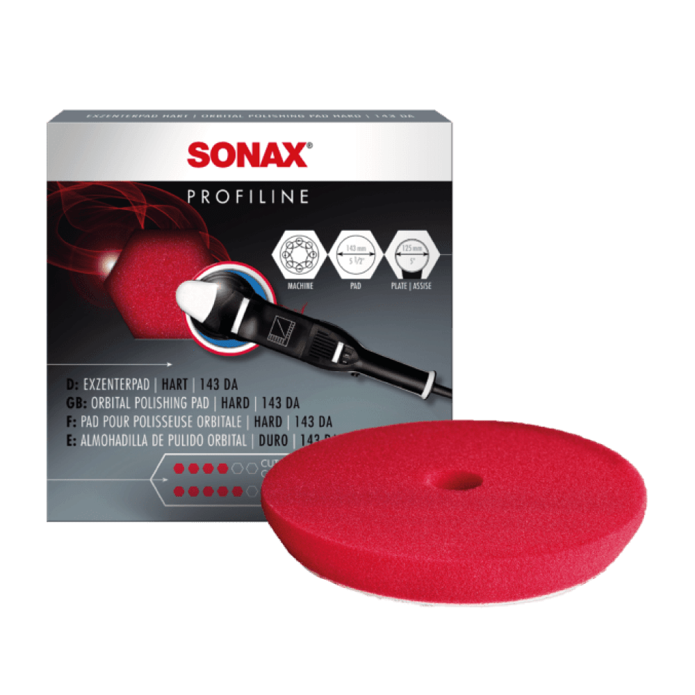 Sonax Kietas Poliravimo Padas Orbitinei Mašinėlei, DA 143 mm