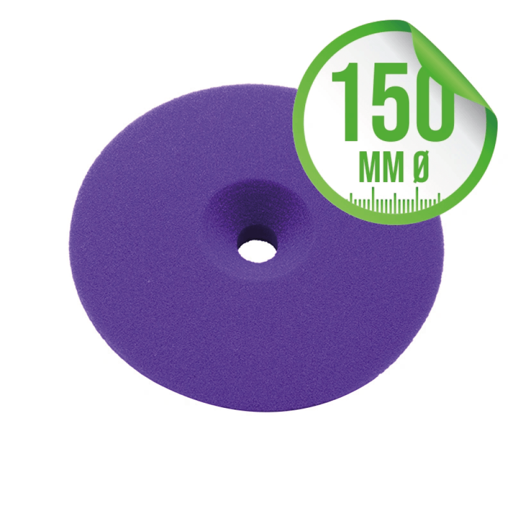 Liquid Elements Violetinis Labai Minkštas Poliravimo Padas – Centriforce V2, 150 mm