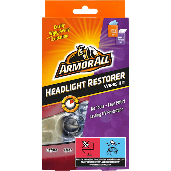 ArmorAll Šluostės Automobilio Žibintų Atnaujinimui - Headlight Restorer