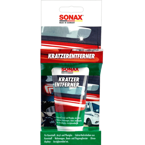 SONAX skaidraus plastiko įbrėžimų šalinimo priemonė