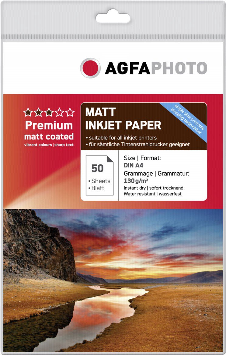 Popierius Agfaphoto A4 Premium matte 130g 50 sheets