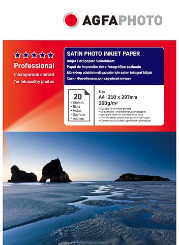 AgfaPhoto photo paper A4 Professional Satin 260g 20 sheets