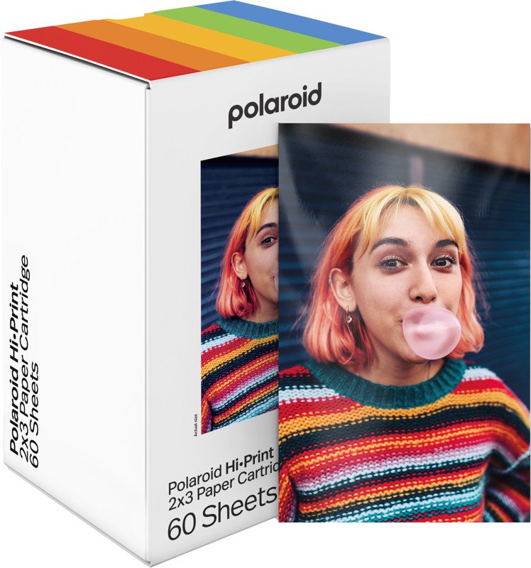 Polaroid sticker photo paper Hi-Print 2x3" 60 sheets