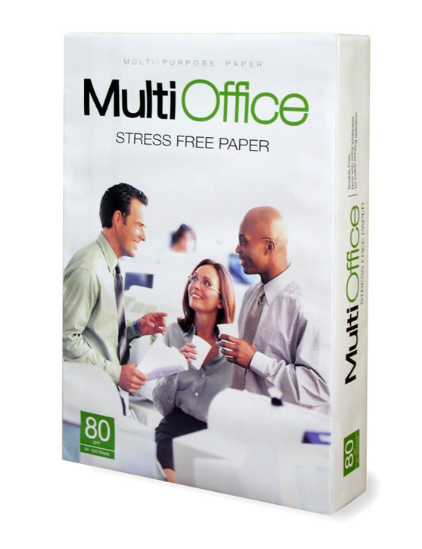 Biuro popierius MULTIOFFICE, A4, 80 g/m2, 500 lapų.