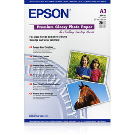 Popierius Premium Glossy Photo Paper A3, 250g/m2, 20 sheets