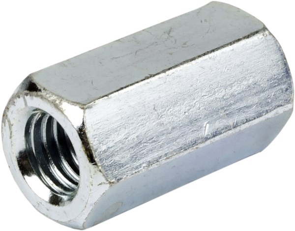 Veržlė prailginta M 8 mm cinkuota DIN-6334