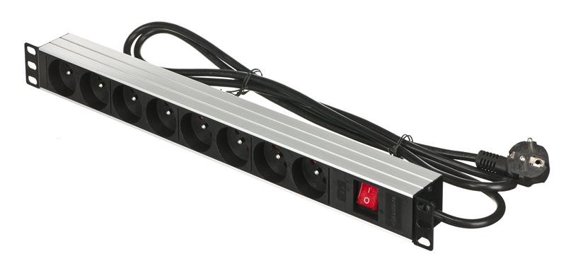 Alantec Power bar 19" - 8x230V