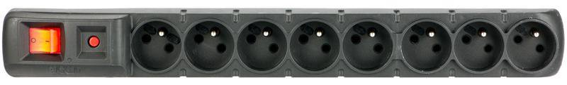 HSK DATA acar S8 FA RACK Juoda 8 AC išvestis(ys / čių) 230 V 5 m