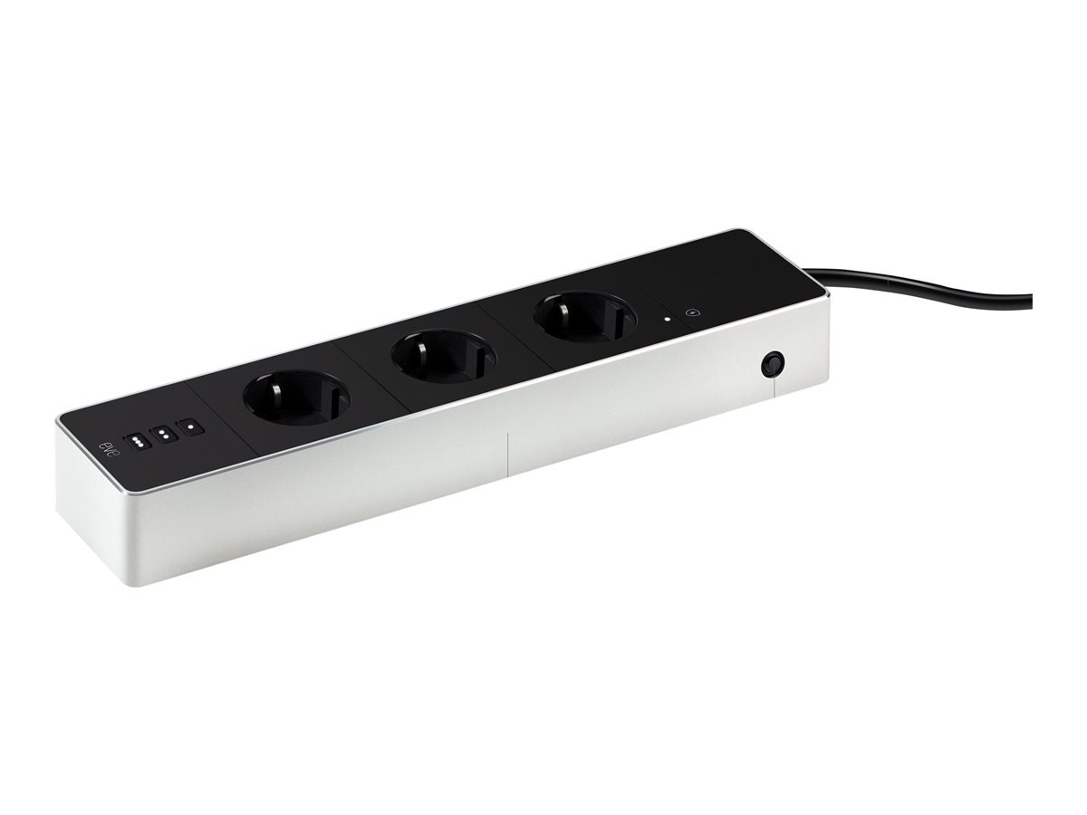 EVE Energy Strip - Connected Triple Outlet for Apple HomeKit