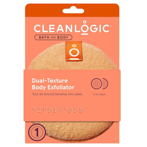 Cleanlogic Texture Body Exfoliator Kūno šveitimo kempinė, Coral