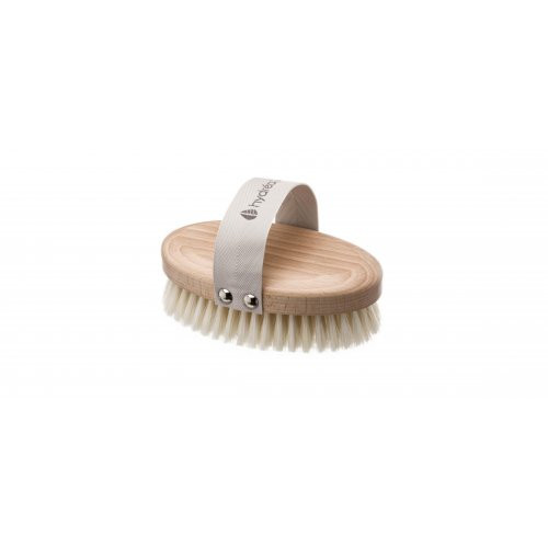 Hydrea London Professional Body Brush with Natural Bristle Vidutinio stiprumo masažinis kūno šepetys, Medium