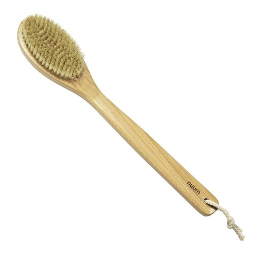 Nuum Cosmetics Long Handle  Body Brush  Kūno šveitimo šepetys su ilga rankena, 1vnt.