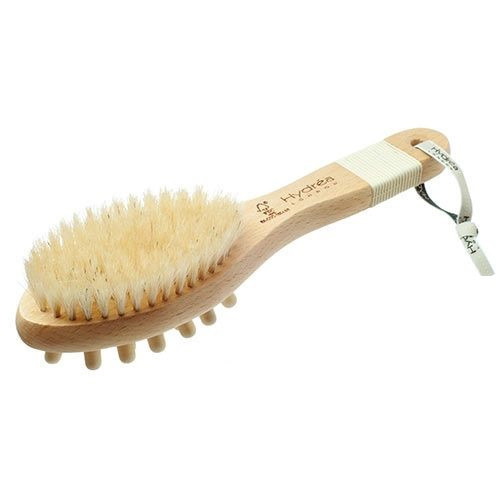 Hydrea London Combination Massage Brush Masažinis šepetys, 1 vnt.