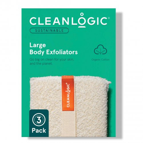 Cleanlogic Sustainable Body Exfoliator Kūno šveitimo kempinė, Large