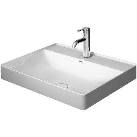 Duravit DuraSquare praustuvas, 60 x 47 cm, baltas