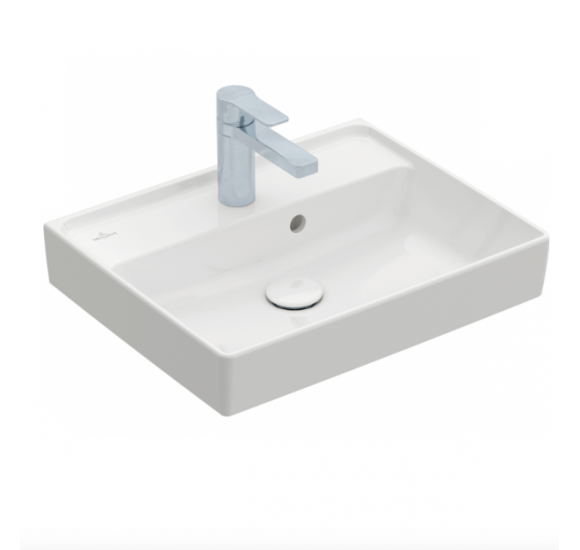 Praustuvas Villeroy - Boch Collaro 50x40cm : Spalva - Balta blizgi (White Alpine) - Ceramic Plus danga