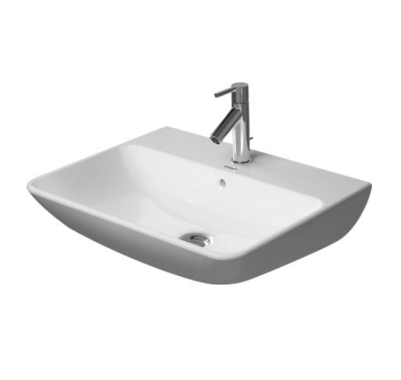 Duravit ME by starck pakabinamas praustuvas 600x460 : Spalva - Balta