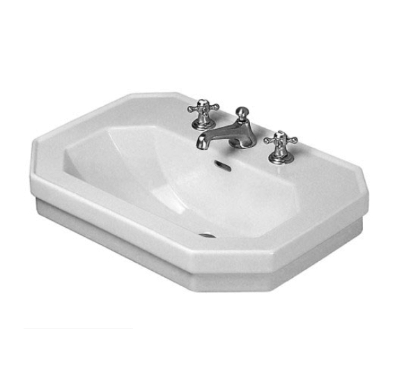 Duravit 1930 pakabinamas praustuvas 800mm : Spalva - Balta