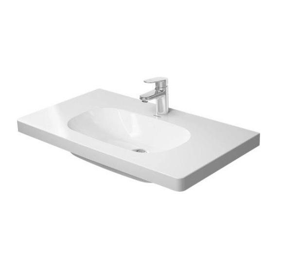 Duravit D-Code pakabinamas praustuvas 850x480 : Spalva - Balta