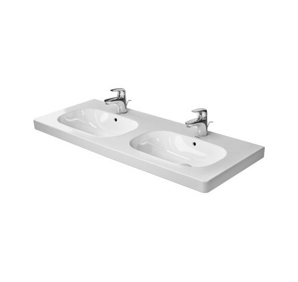 Pakabinamas praustuvas Duravit D-Code (1200x480) : Spalva - Balta