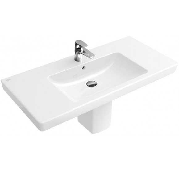 Villeroy - Boch Subway 2.0 praustuvas, 1000x470 : Spalva - Balta blizgi (White Alpine) - Ceramic Plus danga