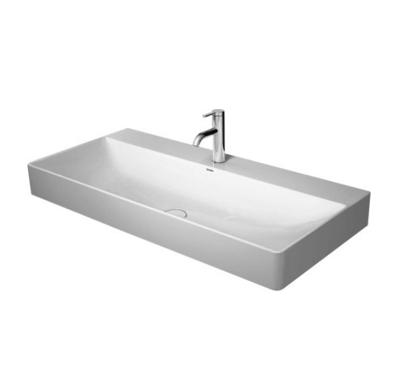 Duravit DuraSquare praustuvas 1000x470 (keraminis dangtelis komplekte) : Spalva - Balta