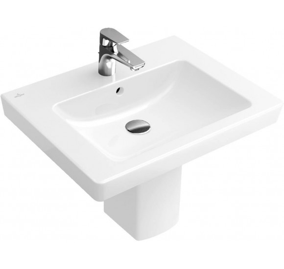 Villeroy - Boch Subway 2.0 praustuvas, 650x470 : Spalva - Balta blizgi (White Alpine) - Ceramic Plus danga