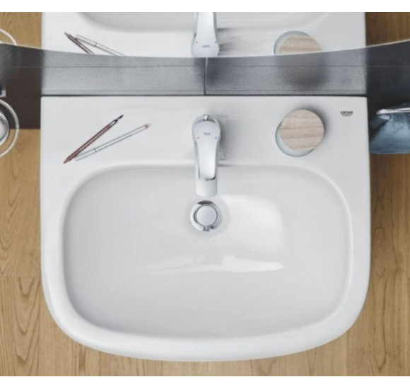 Grohe Euro Ceramic pakabinamas praustuvas, 650x515mm : Dydis - 550x450mm, Spalva - Balta blizgi