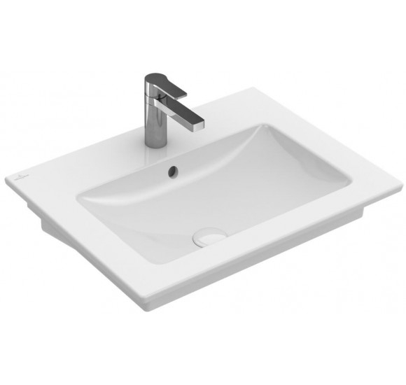 Villeroy - Boch Venticello pakabinamas praustuvas 650x500 : Spalva - Balta blizgi (White Alpine) - Ceramic Plus danga