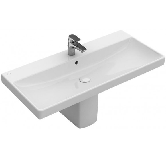 Villeroy - Boch Avento praustuvas 100x47cm : Spalva - Balta blizgi (White Alpine) - Ceramic Plus danga